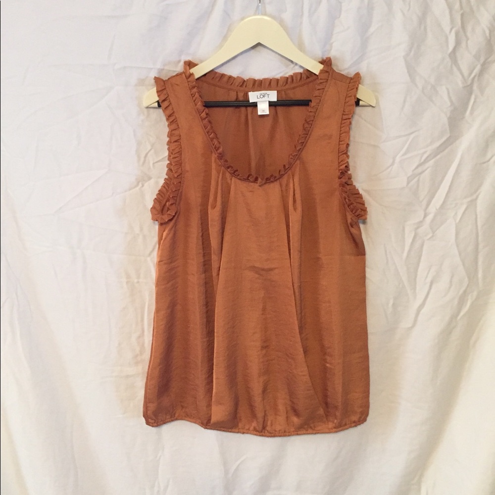 LOFT sleeveless blouse